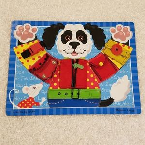 Melissa & Doug Puppy Dog Wooden Basic Skills Board